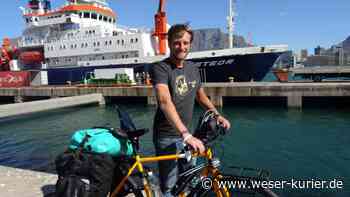 Henri Renzelmann aus Lilienthal fährt mit dem Rad durch Afrika - WESER-KURIER