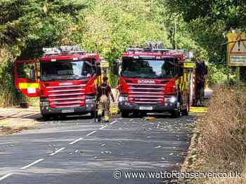 Fire services tackle Oxhey Woods blaze - recap