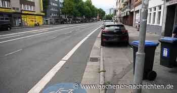 Jülicher Straße: Der Parkstreifen rückt näher an die Häuserfronten ran