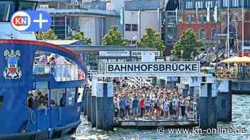 Neun-Euro-Ticket und die Folgen: Großer Andrang bei den Kieler Fähren