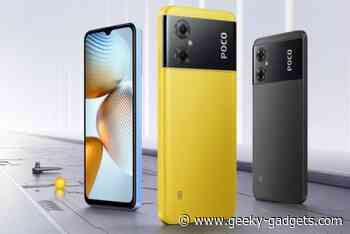 Poco M4 5G launching globally