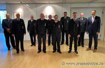 FW-OE: Jubilarehrung bei der Feuerwehr Olpe