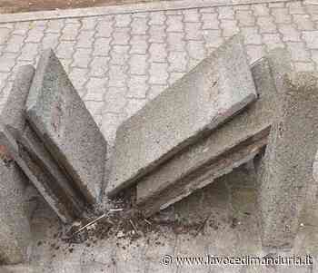 Donna incinta si ferisce per il cedimento di una panchina a San Pietro in Bevagna - La Voce di Manduria