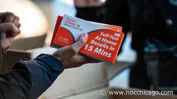Illinois Coronavirus Updates: FDA Recommends 3 At-Home Tests, COVID Alert Levels Shift - NBC Chicago