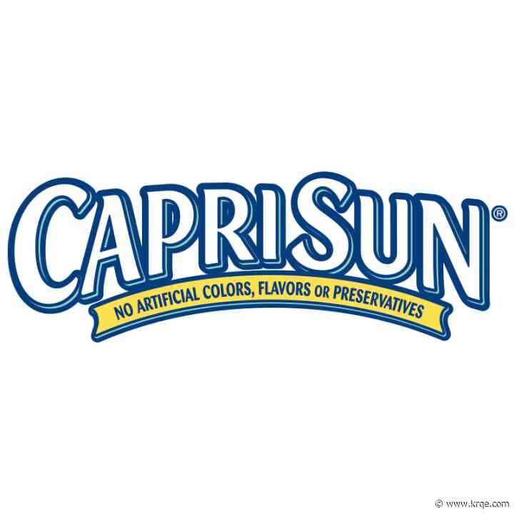 Recalled Capri Sun may contain cleaning solution