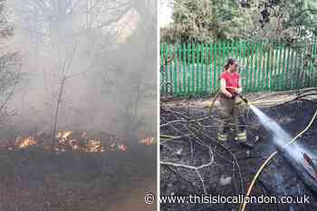 Over 200 firefighters called to various Enfield fires in weekend