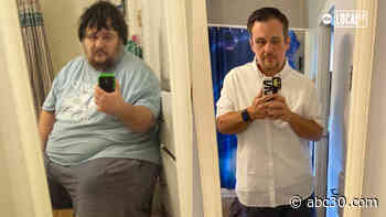 Man unrecognizable after losing 285 pounds in remarkable weight loss transformation