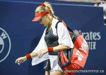 Bouchard makes successful return to tennis with doubles win in Vancouver - Dawson Creek Mirror