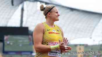 Deutsche Kugelstoßerin Gambetta Fünfte bei Heim-EM