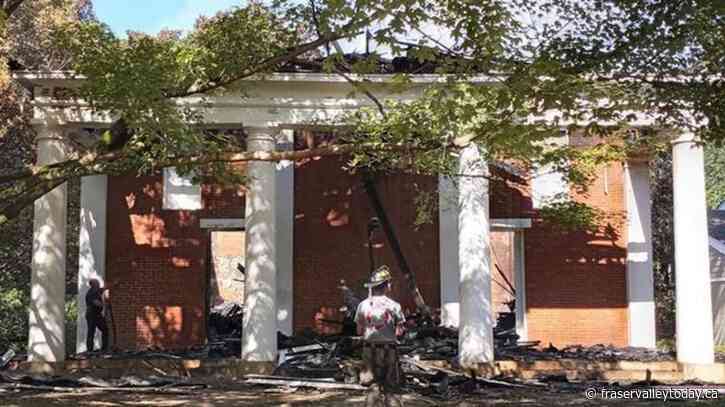 Fire damages Mississippi church where Faulkner was married