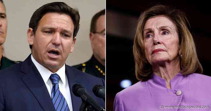 DeSantis Takes Stage, Promises What's Happening Now 'Will Result in the Retirement of Nancy Pelosi'