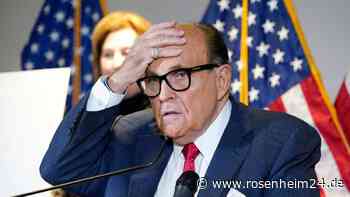 Giuliani Ziel von Ermittlungen in Georgia zu US-Wahl 2020