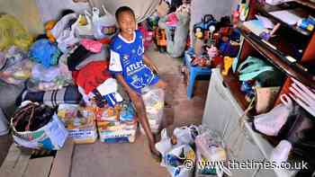 Hungry boy's call for help brings food to eat and a dash of celebrity - The Times