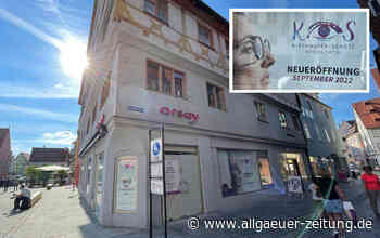 Memmingen Innenstadt - Optiker eröffnet am Weinmarkt im ehemaligen Orsay - Allgäuer Zeitung