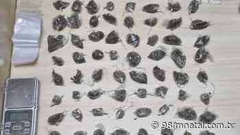 Polícia Militar apreende porções de maconha na Zona Sul de Natal - Portal 98 FM Natal - 98 FM Natal