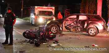 Motorcyclist left with critical injuries after collision at Oshawa intersection - durhamradionews.com