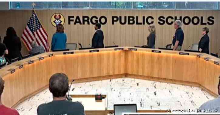 North Dakota School Board Votes to Remove Pledge of Allegiance, Points to 2 Words That Don't Align with Their Diversity Code