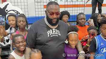 Rick Ross Sends Students to School in Style With ‘Ready Up' in Miami Gardens