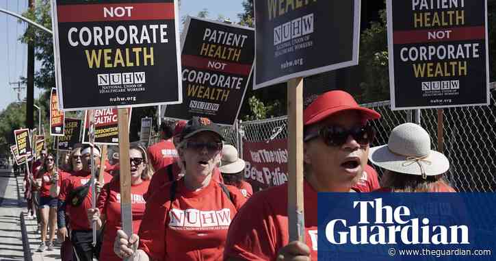 ‘Patients are getting ripped off’: California’s mental health workers go on strike
