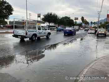 Se registra lluvia en la zona norte de Monterrey - POSTA