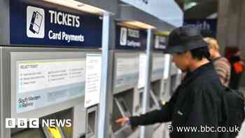 Rail fares in England to rise below inflation rate, ministers say
