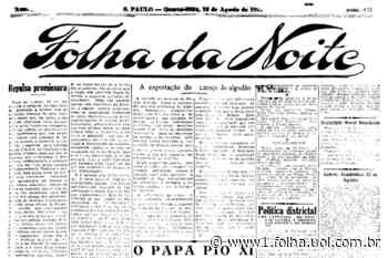 1922: Festa vai arrecadar dinheiro para monumento a Santos Dumont - UOL