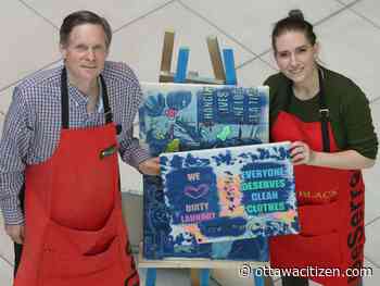 Students' artistic creations raise funds, awareness for community laundry project - Ottawa Citizen