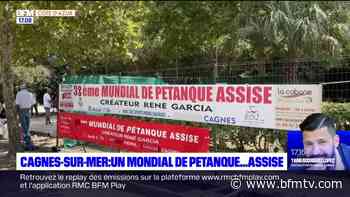 Cagnes-sur-Mer: la 38e édition du mondial de la pétanque assise - BFMTV