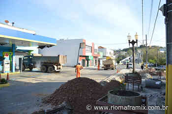 Obras na área central alteram trânsito sentido Rio Negro na Ponte Dr. Rodrigo Ajace - Riomafra Mix