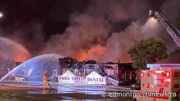 Fort Saskatchewan business fire being investigated as arson: RCMP - CTV News Edmonton
