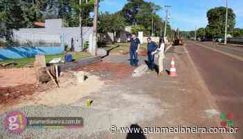 Obras de Alargamento da Via em Vista Alegre continuam - Guia Medianeira