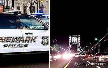 Police Chase Ends In GWB Crash, Three Suspected Newark, Belleville Gas Station Robbers In Cuffs - Daily Voice