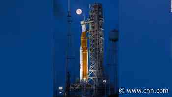 Here's what the mega moon rocket is about to take to space -- and why