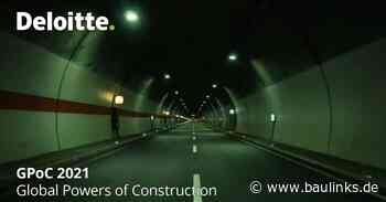 Globaler Bauboom: 2021 weltweit mehr Bautätigkeit denn je