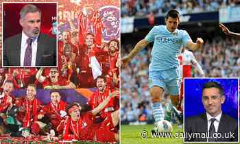 Gary Neville picks Sergio Aguero's title-winning strike as his most iconic Premier League moment