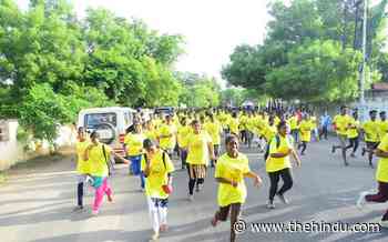Marathon to create awareness of substance abuse held in Tiruchi - The Hindu