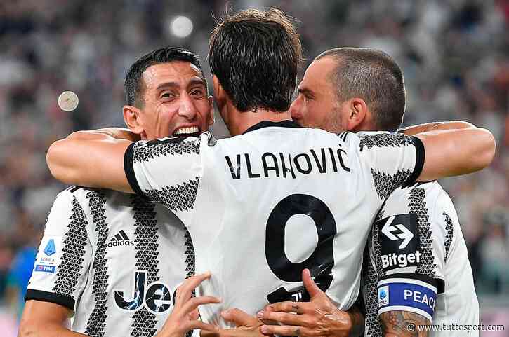 Juventus-Sassuolo 3-0: doppio Vlahovic, Di Maria show e ko - Tuttosport