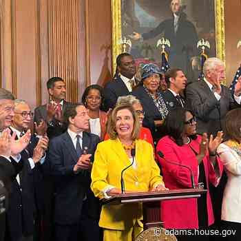 Adams Celebrates Passage of the Inflation Reduction Act of 2022 - Congresswoman Alma Adams