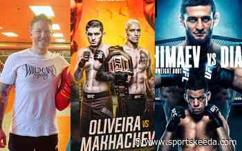 "He's powerful, he's explosive, he's very dangerous and he's very game" - Coach Brandon Gibson predicts how Chimaev vs. Diaz and Oliveira vs. Makhachev play out - Sportskeeda