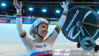 European Championships: Wieder Gold: Sprinterin Hinze gewinnt dritten Bahnrad-Titel - Bietigheimer Zeitung