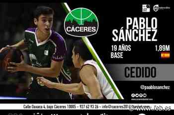 El base Pablo Sánchez recala en Cáceres, cedido por el Unicaja - FEB.es