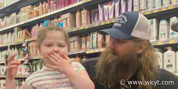 Country music star Chris Stapleton has special moment with 6-year-old superfan at Prestonsburg Walmart - WKYT