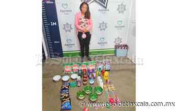 Detienen a mujer por 'robo hormiga' en Apizaco - El Sol de Tlaxcala