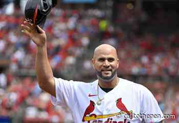 St. Louis Cardinals: Albert Pujols and the chase for history - Call To The Pen
