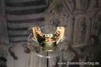 Der Unterkiefer des heiligen Bischof Otto von Bamberg ist in einer Ausstellung zu sehen - Fränkischer Tag