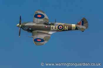 Why you may have spotted a Spitfire and Lancaster Bomber flying over Warrington - Warrington Guardian