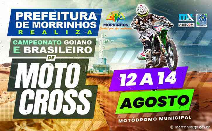 Morrinhos receberá o Campeonato Goiano e Brasileiro de Motocross neste fim de semana - Prefeitura Municipal de Morrinhos (.gov)
