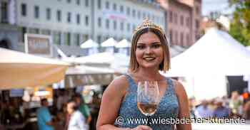 Wie die Wiesbadener Weinkönigin die Weinwoche erlebt