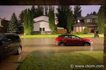 Saskatoon bears brunt of a thunderstorm, more storms possible Tuesday - 650 CKOM News Talk Sports