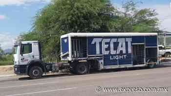 Se incendia camión de cerveza en la colonia Jacinto López - EXPRESO